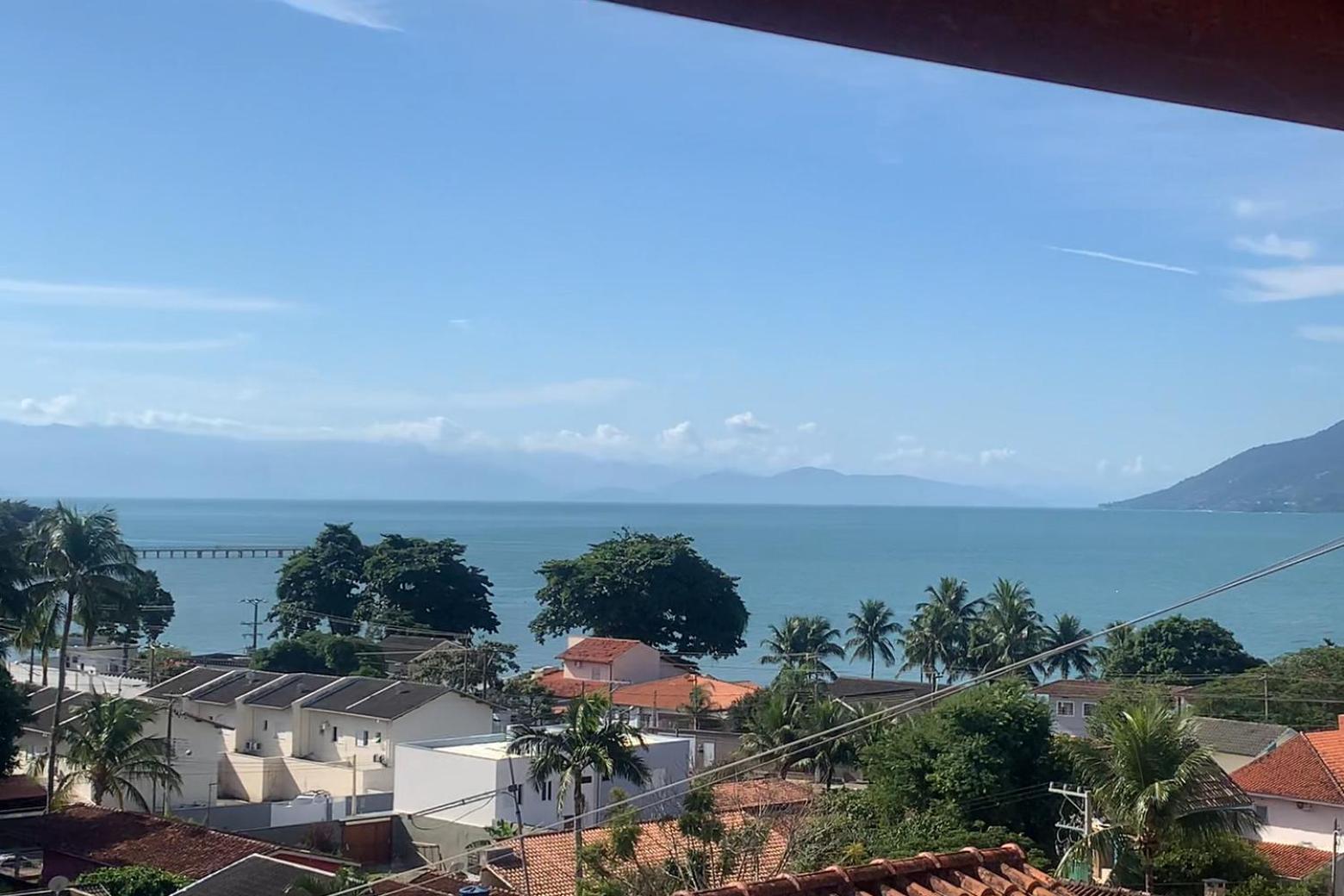 Casa Na Praia Litoral Norte Com Vista Para O Mar Perto Do Centro Sao Sebastiao  Ngoại thất bức ảnh